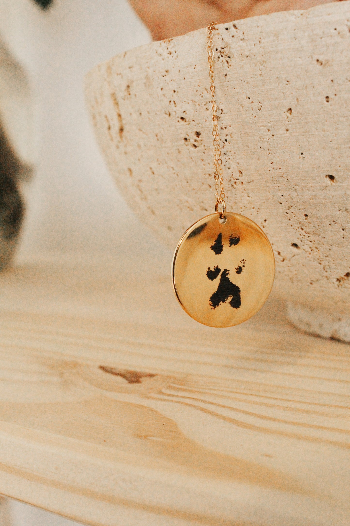 Paw Print Pendant