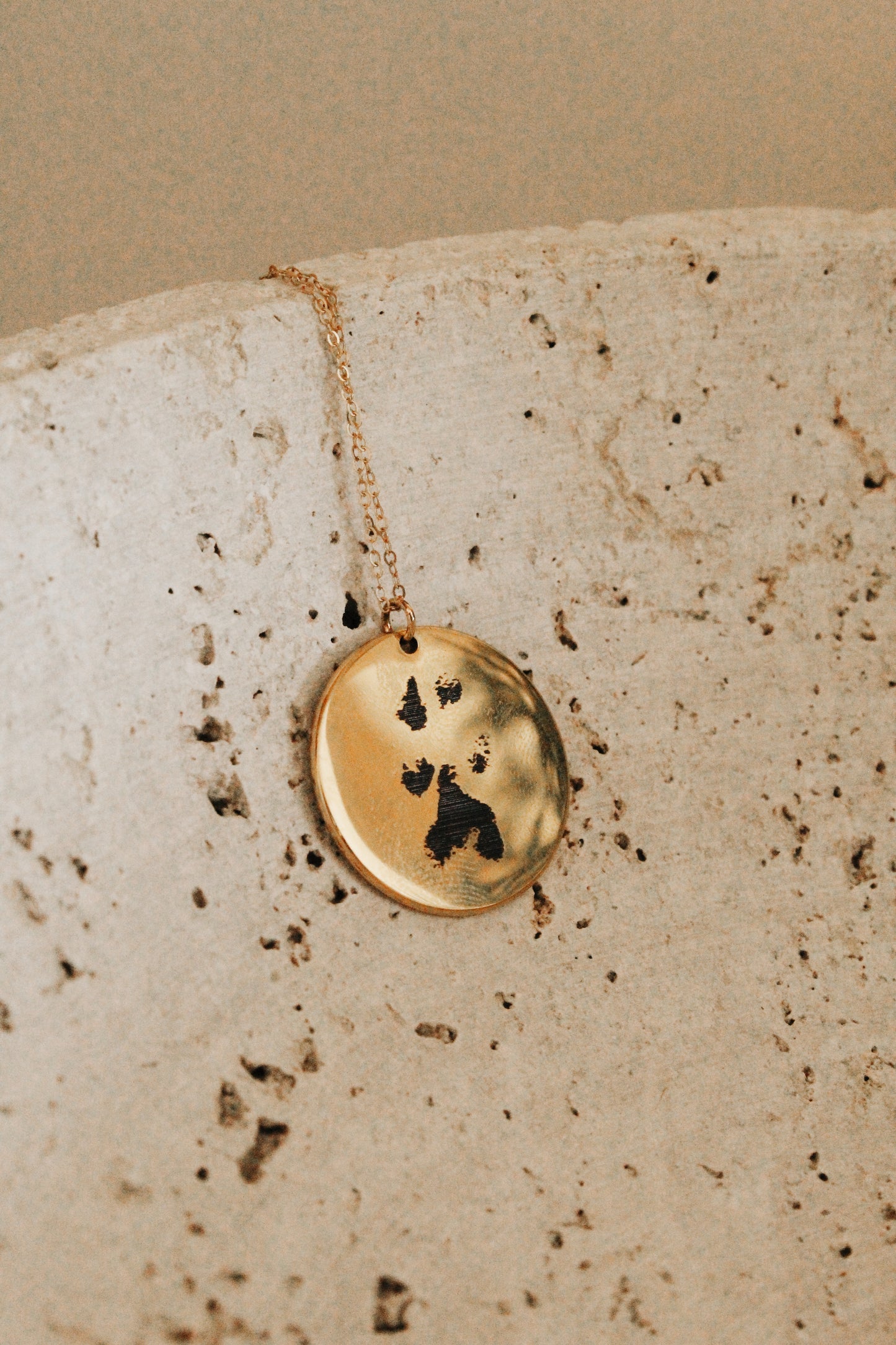 Paw Print Pendant